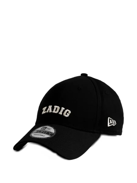 Шапка с козирки Zadig&voltaire с автограф черно