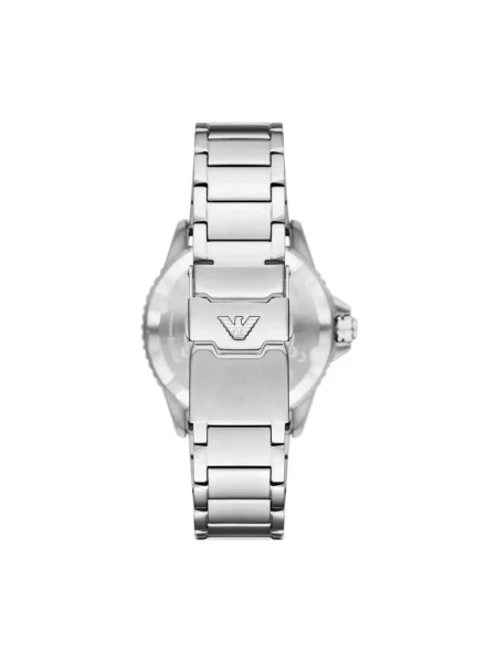 Emporio Armani zegarek srebrny szary