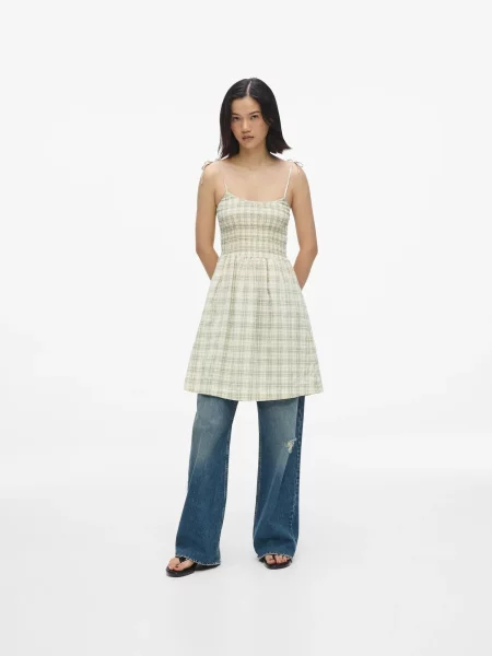 KARL LAGERFELD JEANS Rochie de vară pastel / alb verde