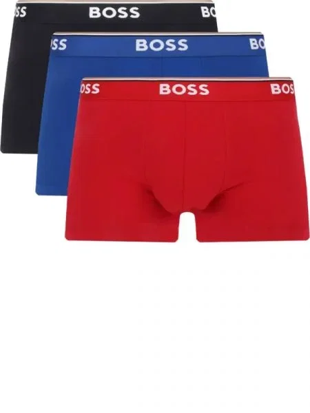 BOSS BLACK Chiloți boxer Trunk 3P Power negru