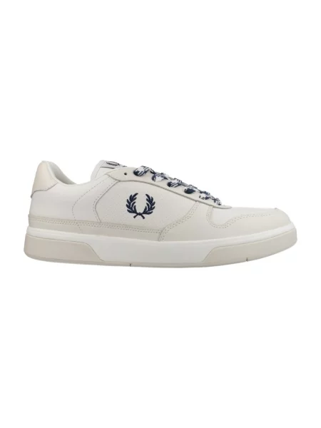 Pantofi Fred Perry din piele alb