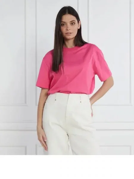 Samsøe Samsøe Tricou | Relaxed fit roz