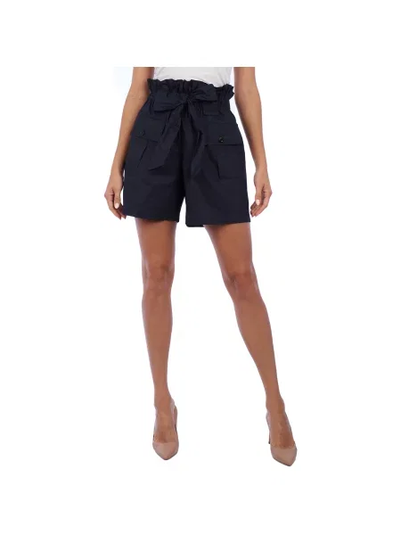 Pantaloni Emporio Armani albastru