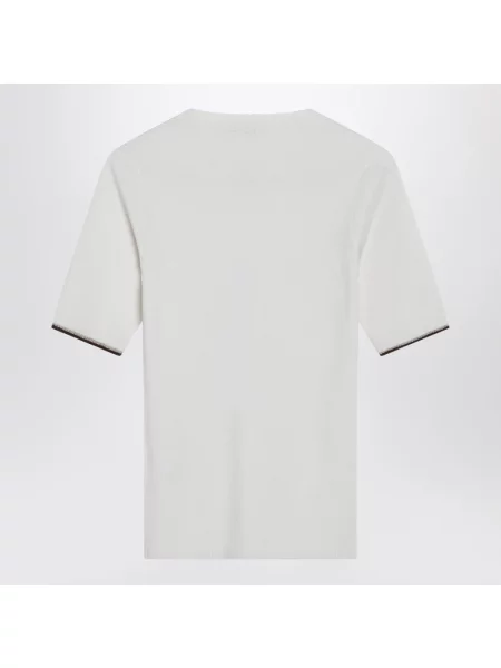 Sweter Brunello Cucinelli biały