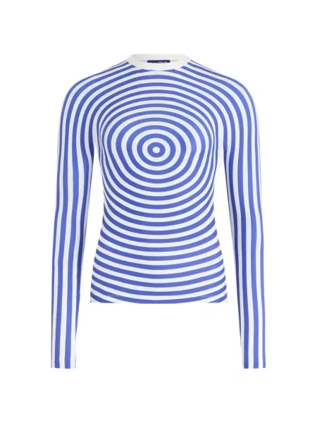 Top Jean Paul Gaultier albastru