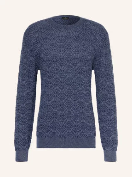 Etro Sweter blau niebieski