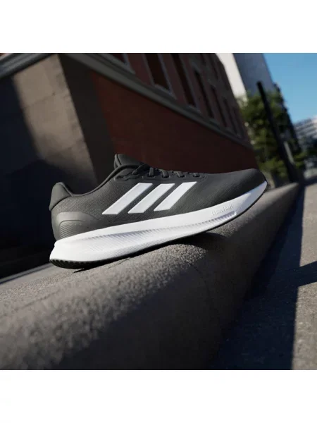 Adidas Běžecké boty Runfalcon 5 Wide Černá bílé