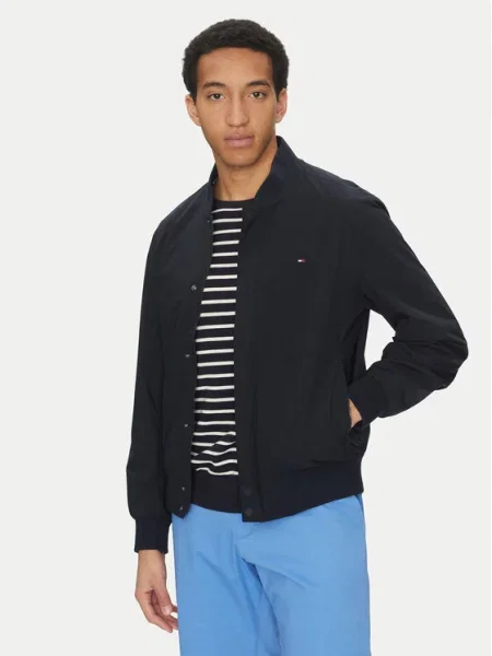 TOMMY HILFIGER Átmeneti dzseki tengerészkék sötétkék