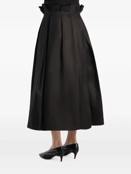 Fustă midi Khaite negru