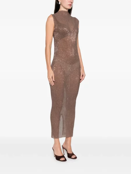 Rochie maxi L'idée de costum gri