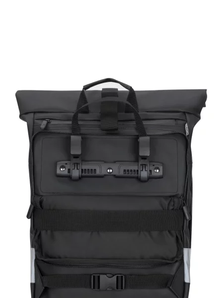 Rucsac Everyday Rolltop Bike gri negru
