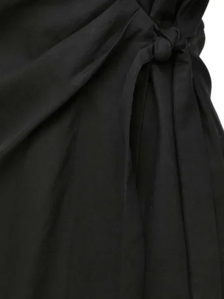 Rochie midi Samsøe Samsøe până la genunchi de costum negru