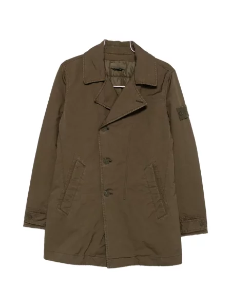 Palton Stone Island cu strasuri verde