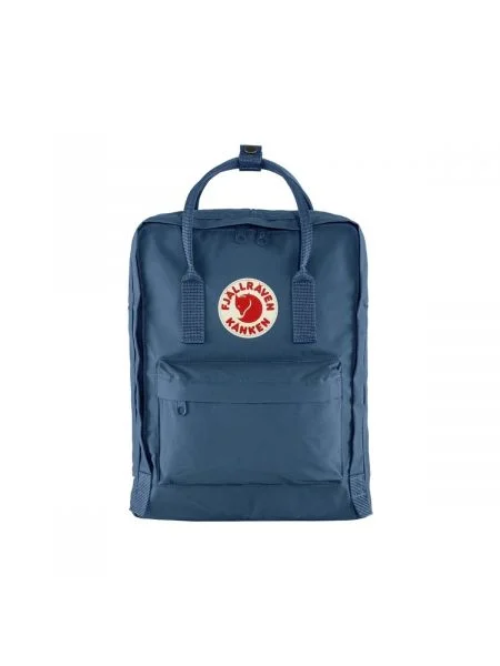 Fjallraven hátizsák Kanken sötétkék nagy nyomott mintás kék