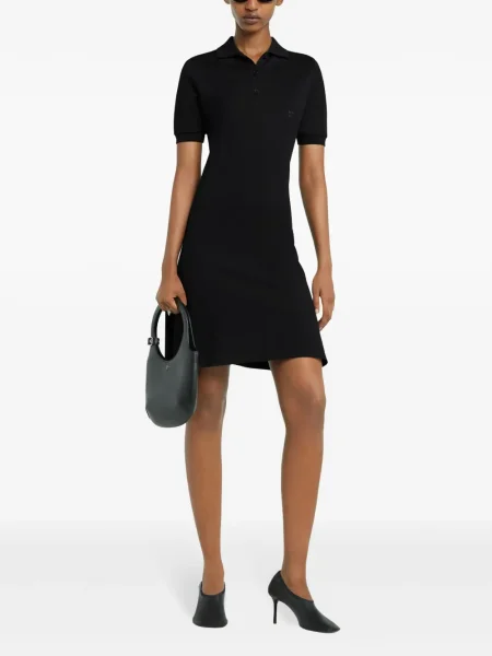 Rochie mini Courreges de costum negru