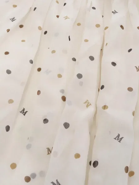 Rochie maxi Max Mara fără mâneci cu buline