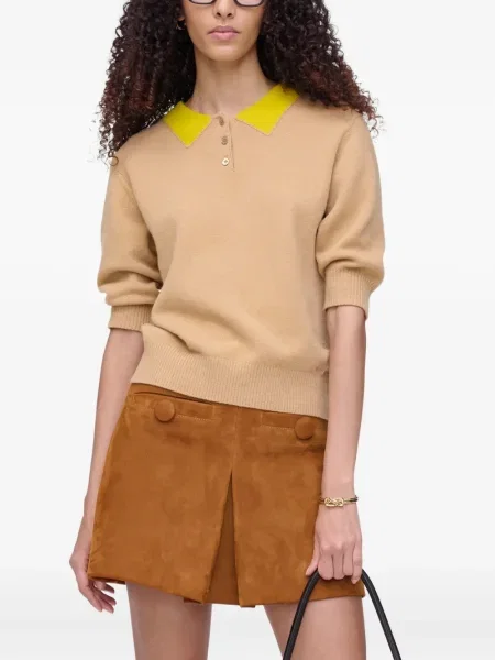 Polo Marc Jacobs de lână maro