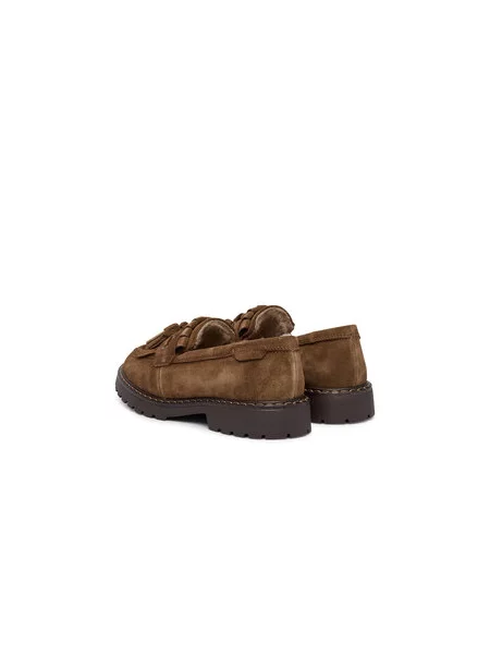 Loafers Tamaris hnedá