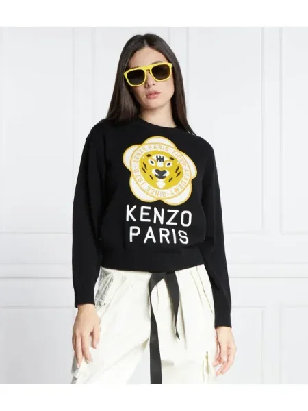 Kenzo De lână pulover negru