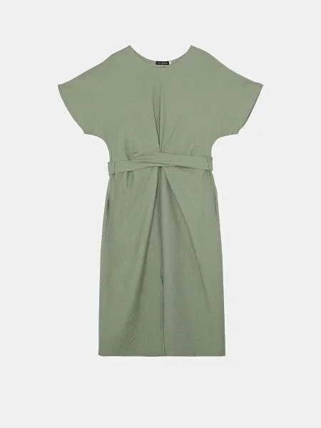 Сукня міді Braska м'ятний віскоза/поліестер