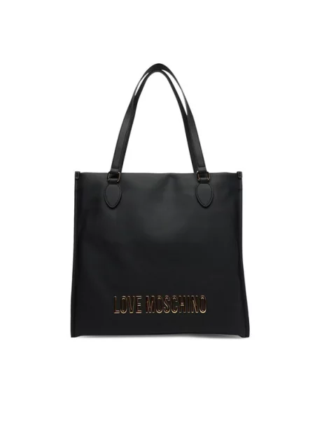 LOVE MOSCHINO Ročna torba črna