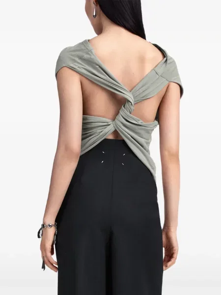 Top Maison Margiela verde