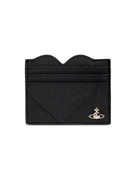 Portfel Vivienne Westwood w serca czarny