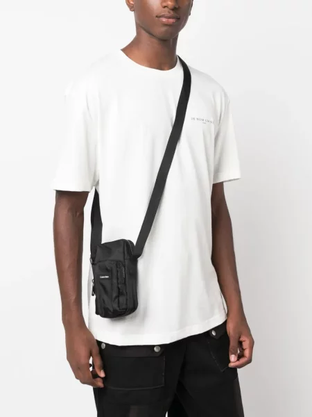 Geantă crossbody Calvin Klein negru