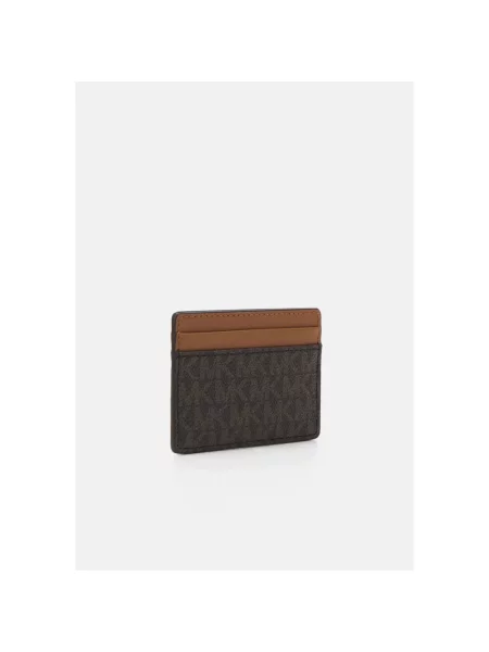 Etui na karty kredytowe MICHAEL Michael Kors brązowy