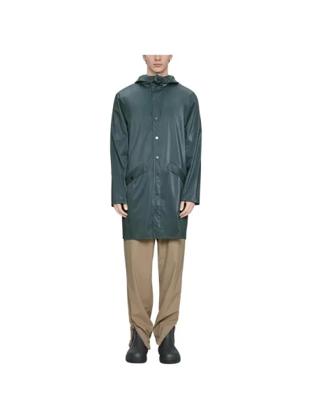 Rains Pelerină de ploaie Long Jacket W3 verde
