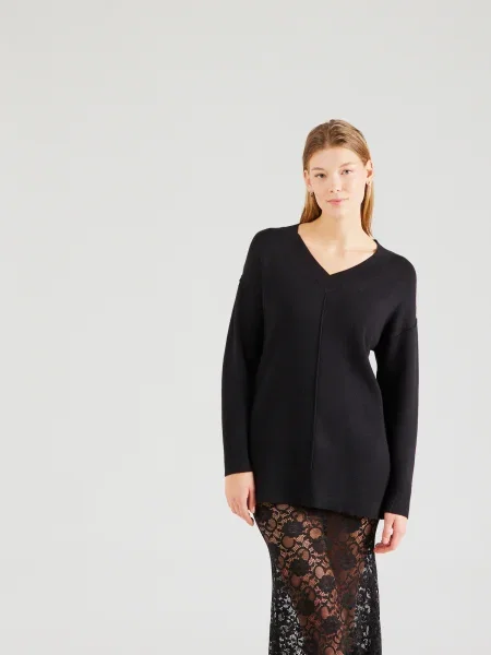VERO MODA Pulover GOLD' negru