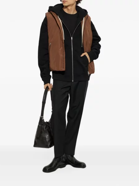 Izolat vestă Jil Sander maro