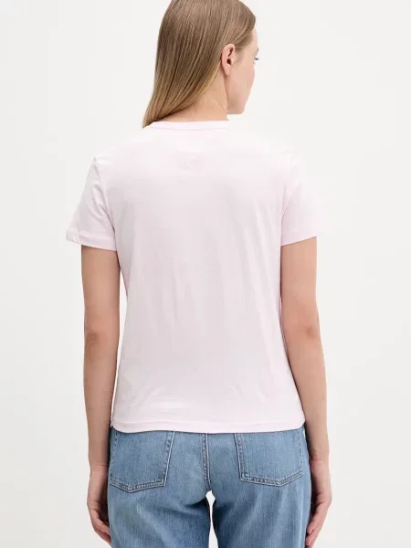 Tommy Jeans tričko růžové
