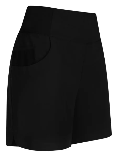 Szorty Lamunt z wysoką talią czarne