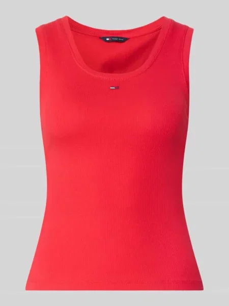 Top Tommy Jeans czerwony