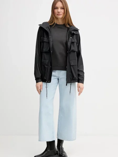 Αδιάβροχο μπουφάν Rains Pocket Jacket W3 μαύρο