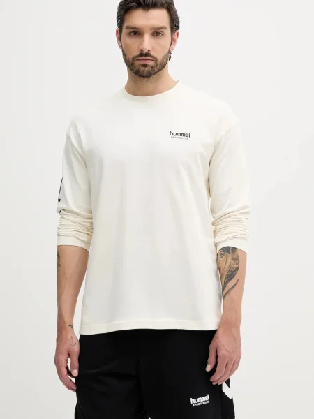 Hummel longsleeve beżowa
