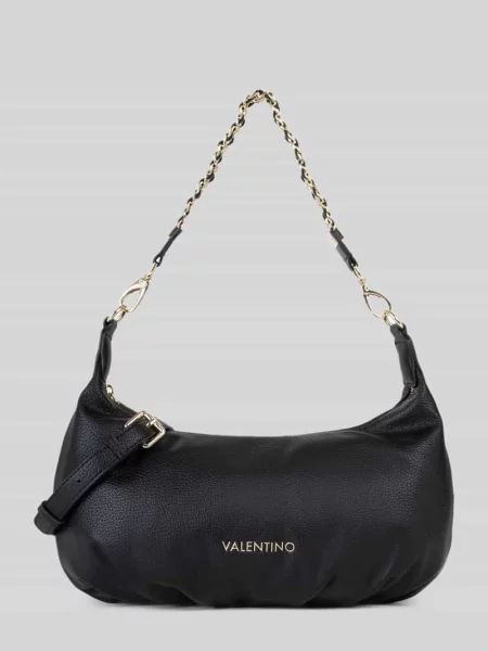 Valentino Bags torebka hobo z imitacji skóry LENA czarna