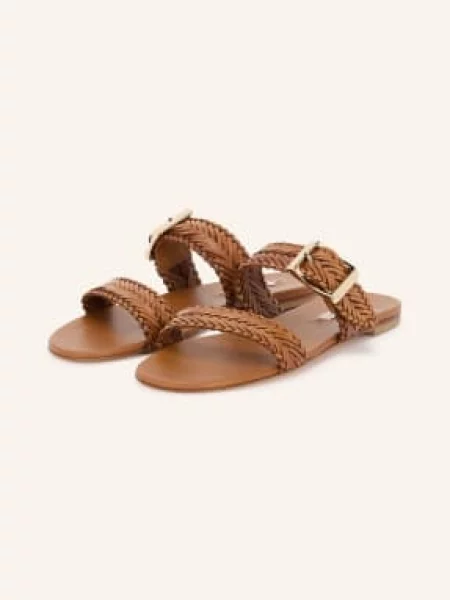 Casadei Pantofle Kenya / zlatá hnědá