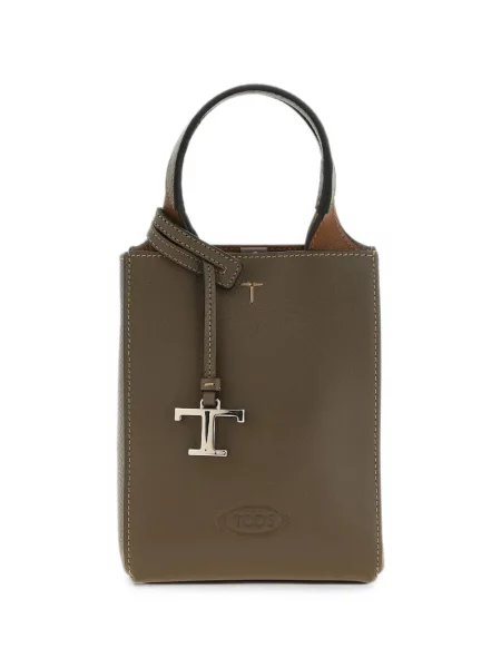 Geantă shopper Tod's din piele maro
