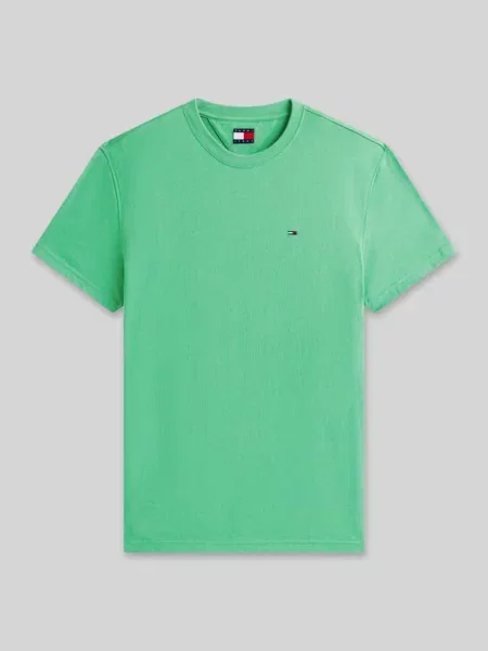 T-shirt o kroju regular fit z czystej bawełny Tommy Jeans