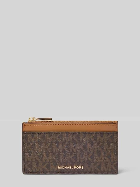 Portfel z Detal z logo Model Jet Set' Michael Michael Kors