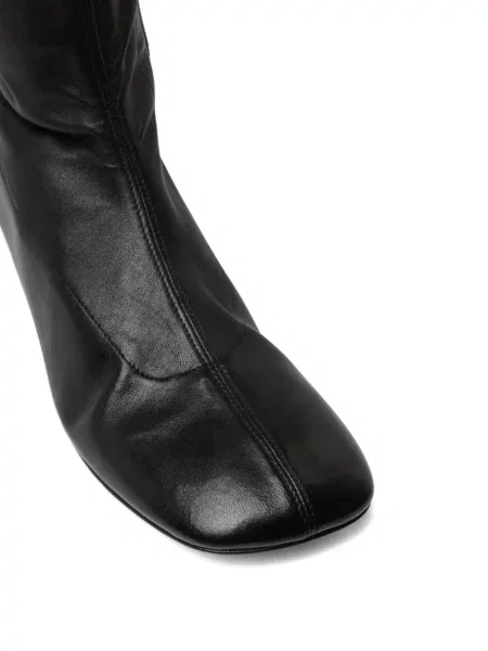 Botine Marsell din piele negru