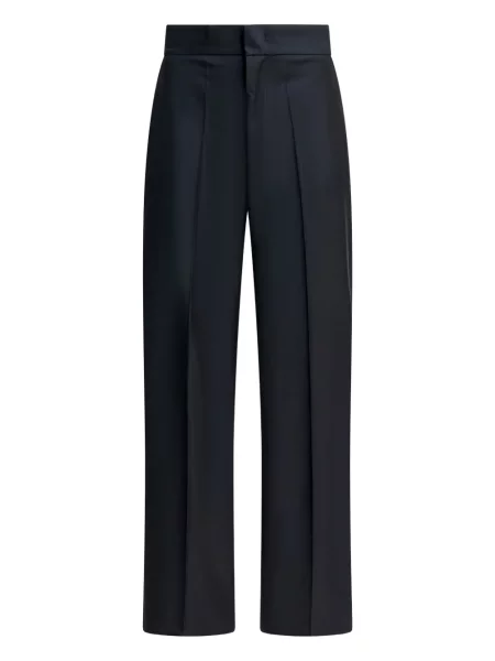 Pantaloni Sa Su Phi plisate albastru