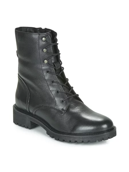 Čevlji do gležnjev Geox črna