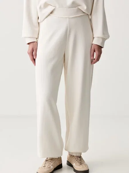 HUGO Pantaloni trening Nuembrie_B Crem bej