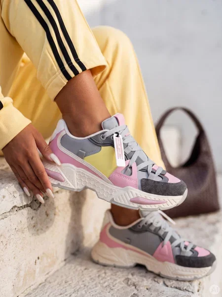 Sportowe sneakersy RUNKIK Dstreet szare