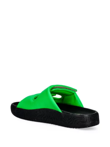 Sandale Veja din piele verde