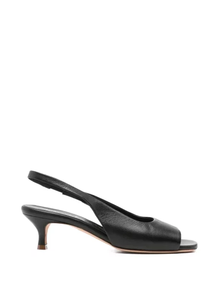 Pantofi cu toc Lorena Paggi slingback negru