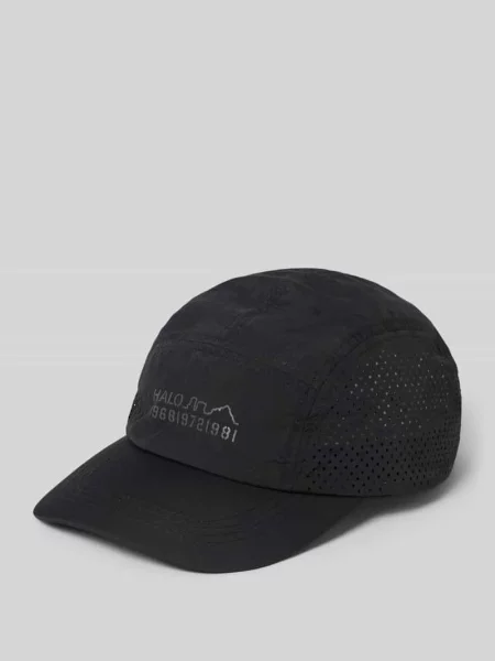 Regulowana długość czapka z daszkiem model NYLON LIGHTWEIGHT' Halo czarna